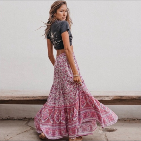 SOLD Jasmine Skirt in Lilac - Picture 2 of 8